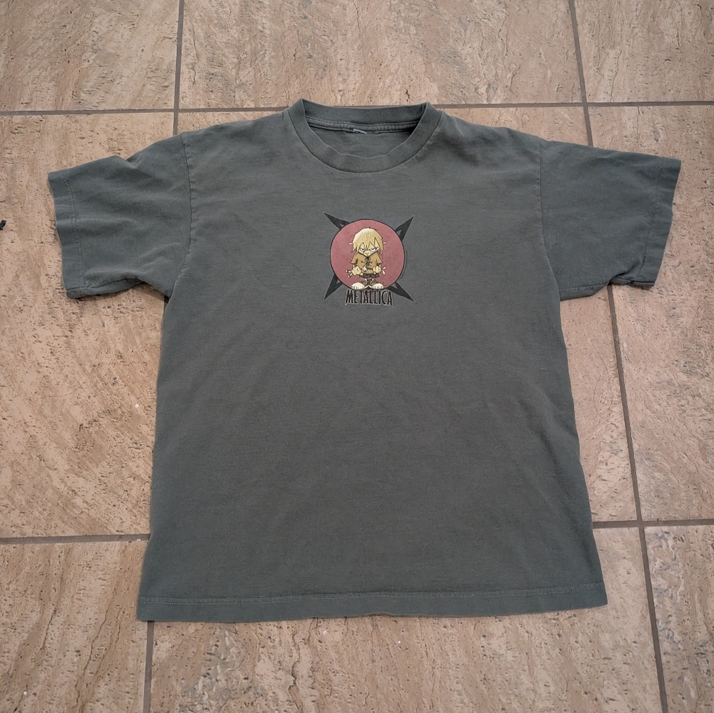 Vintage Giant Tag Metallica Rabbit Kid Squindo T Shirt Size XS